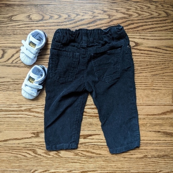Carter's Baby Boy Black Corduroy Casual Pants 12M - Picture 3 of 3